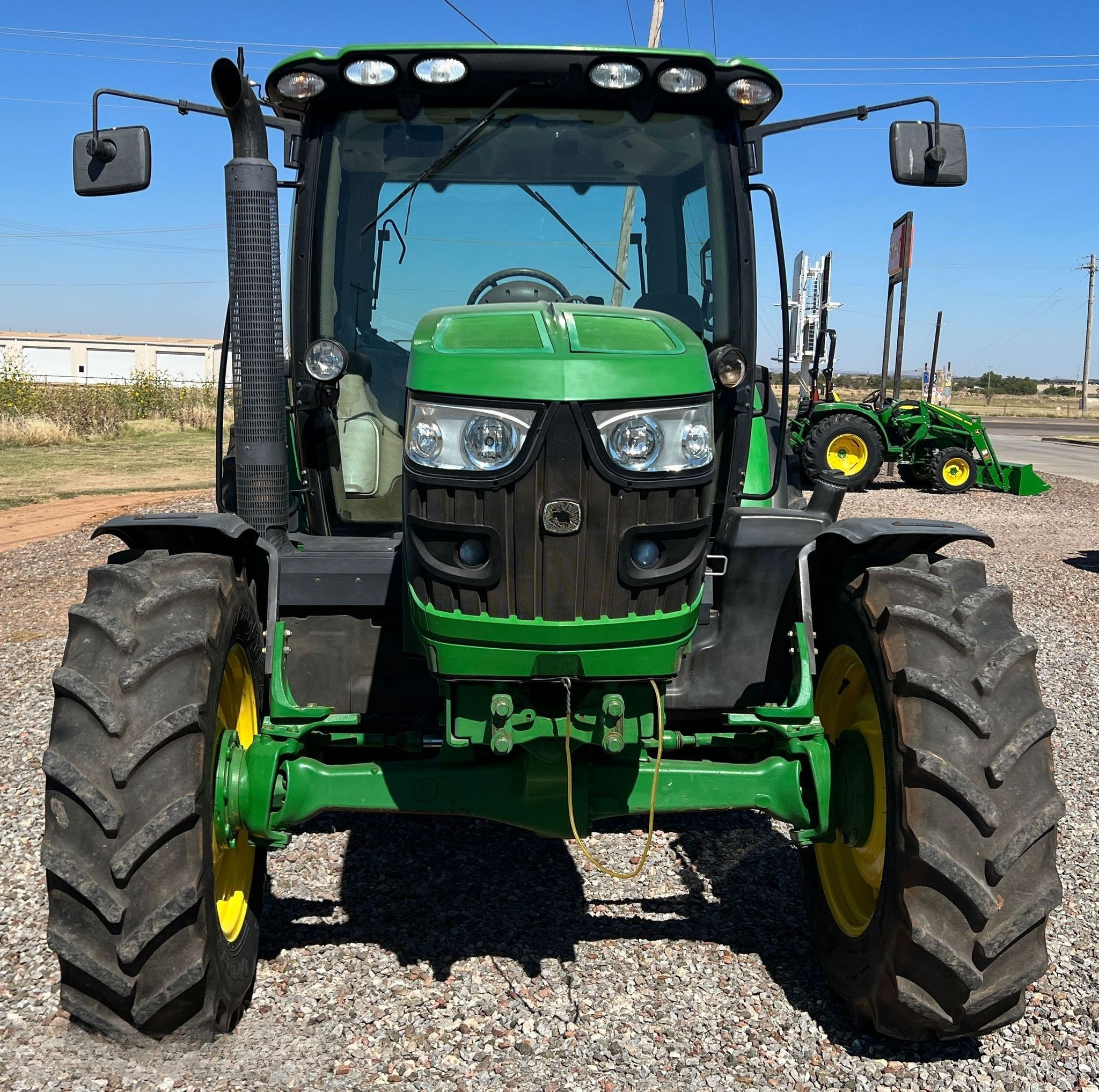 2012 John Deere 6115R MFWD Tractor thumbnail 2