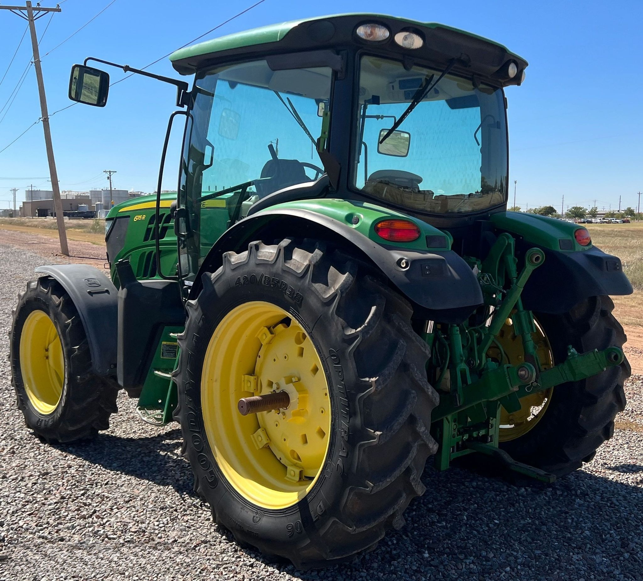 2012 John Deere 6115R MFWD Tractor thumbnail 5