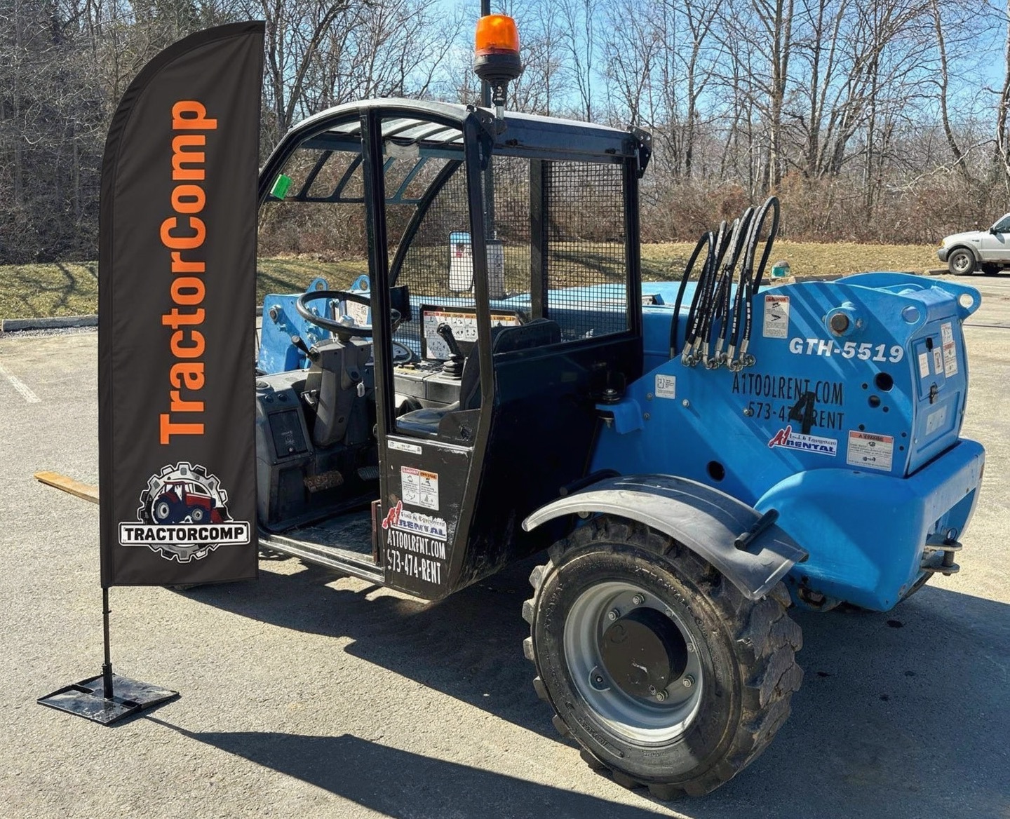 2015 Genie GTH-5519 Telehandler thumbnail 3