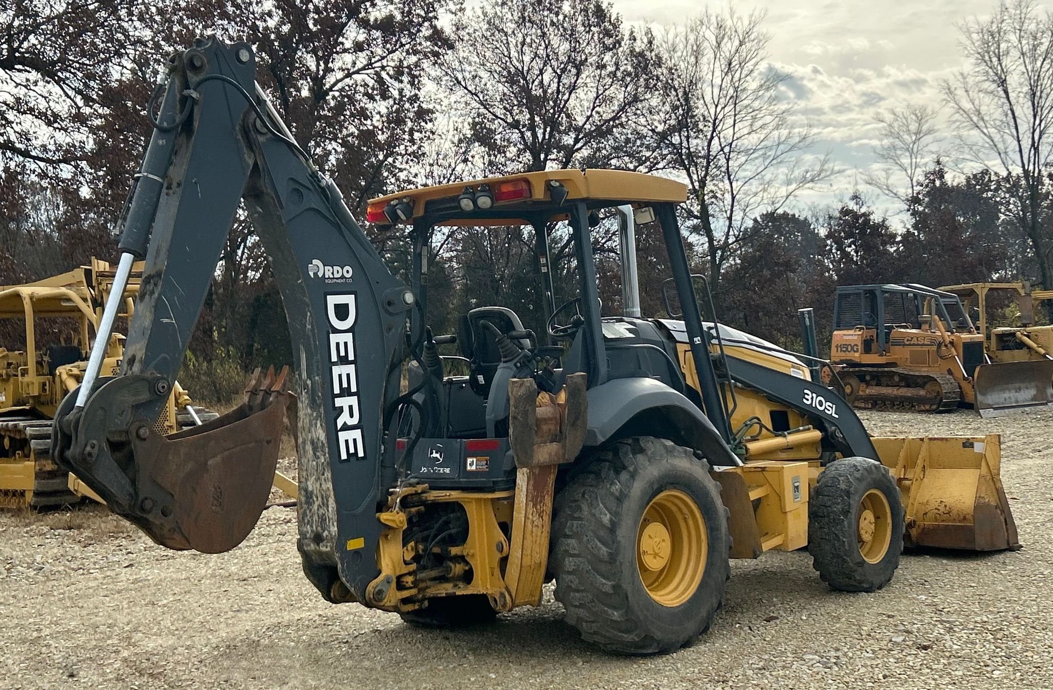 2017 John Deere 310SL Backhoe Loader thumbnail 3