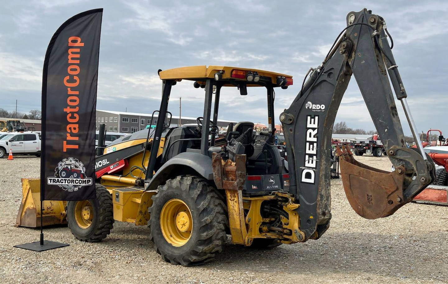 2017 John Deere 310SL Backhoe Loader thumbnail 4