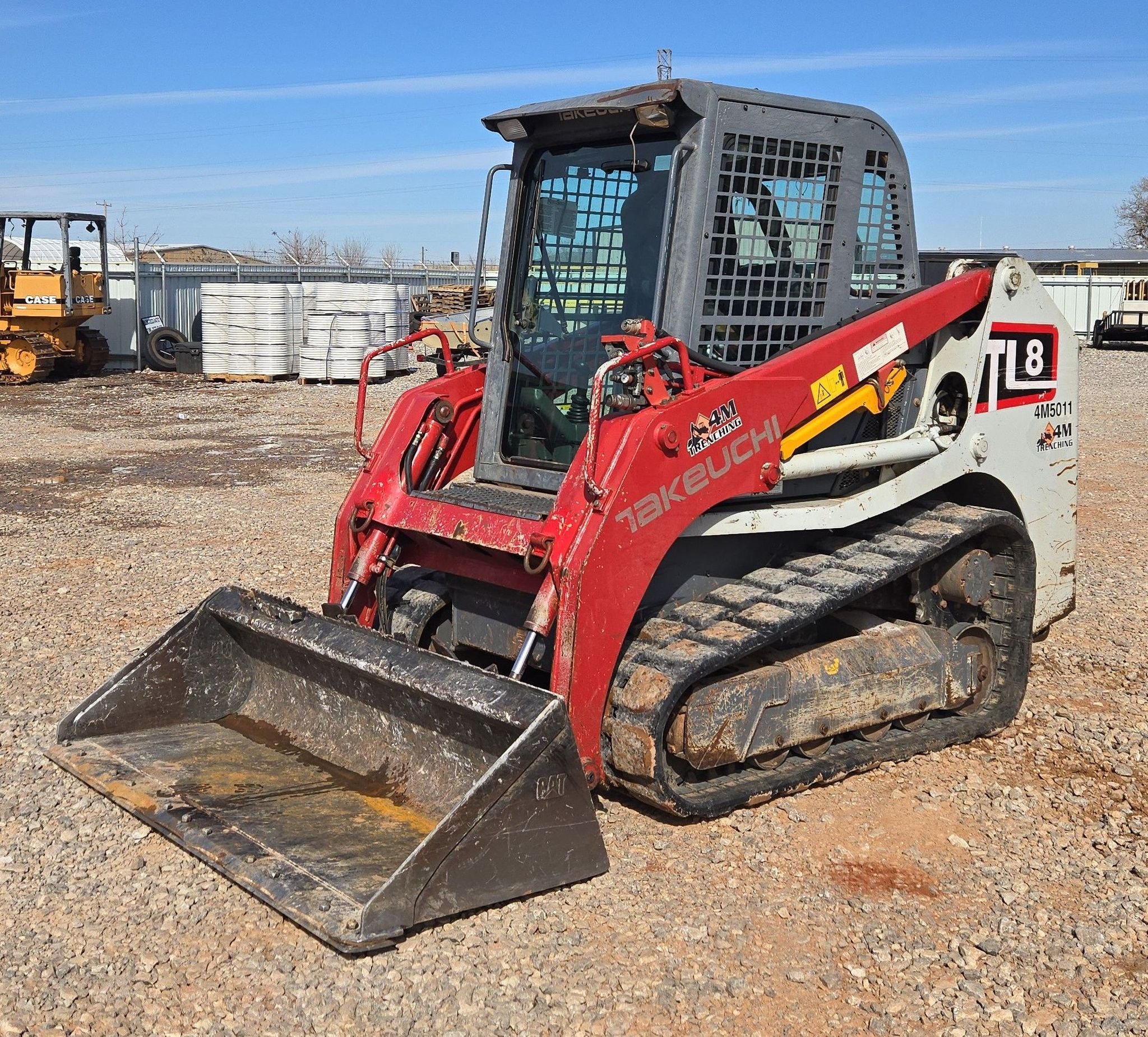 2017 Takeuchi TL8 Tracked Skid Steer Loader - Image 1
