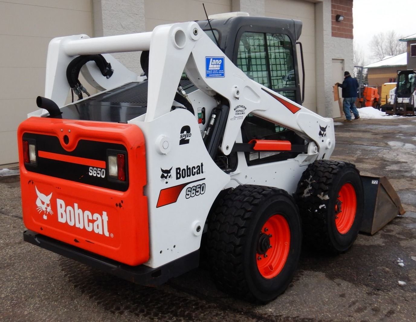 2018 Bobcat S650 Skid Steer Loader thumbnail 3